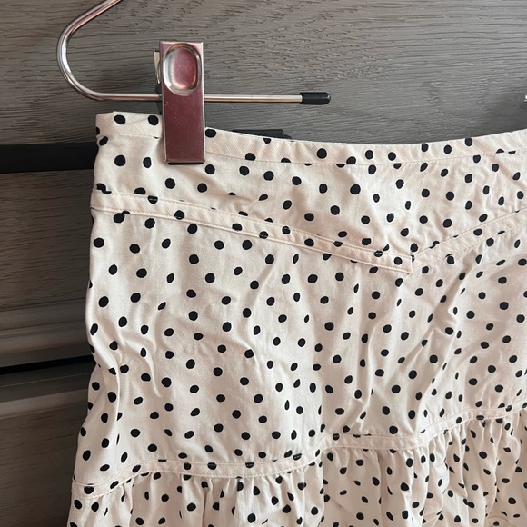 Madewell Polka Dot Tiered Skirt - Picture 2 of 10